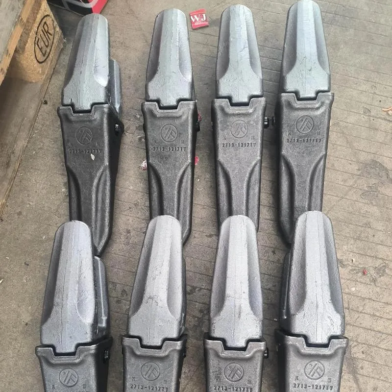 Graafmachine emmer tanden